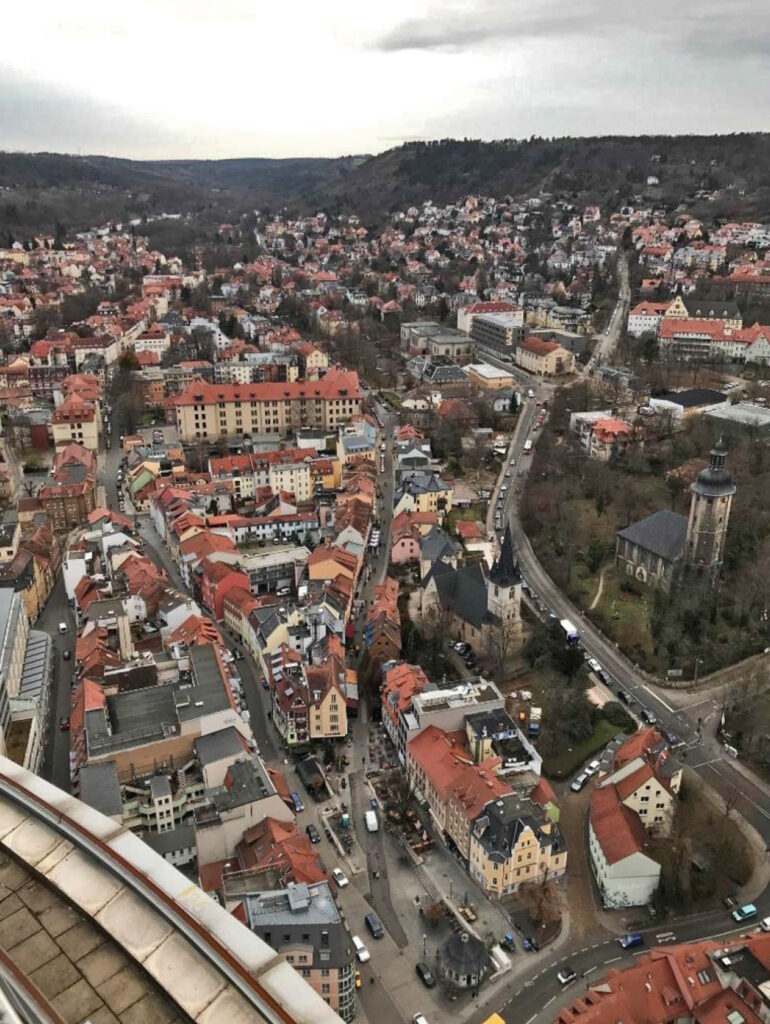  Jena Tower (vaade Jena linnale).