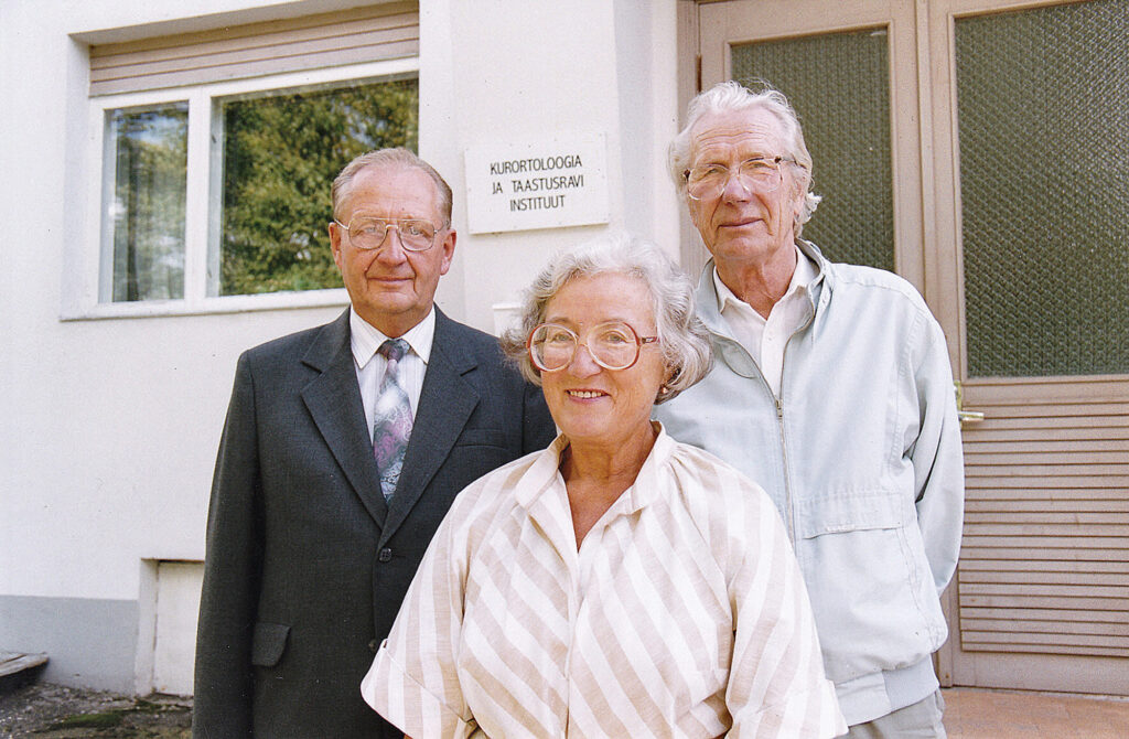 Robert Trink, Liidia Veinpalu, Endel Veinpalu