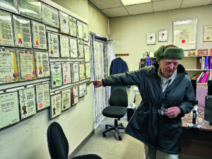 Lembit Maimetsal on seinal märkimisväärne kogus patente leiutistest.