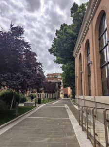 Ülikoolilinnaku sisehoov.