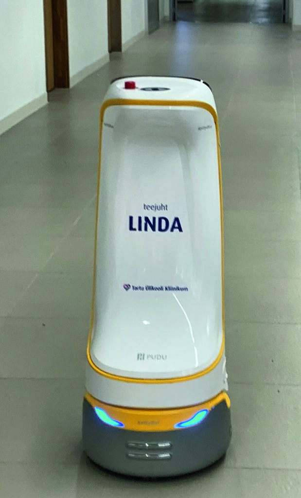 Robot Linda. Fotod: Erakogu