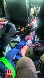 Esmaabi andmine autos.